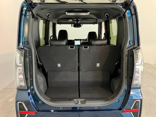 タント カスタムＲＳスタイルセレクション　４ＷＤ　９型ナビ　Ｐカメラ　衝突被害軽減ブレーキ　コーナーセンサー　９型フルセグナビ　Ｂｌｕｅｔｏｏｔｈ　ＤＶＤ　ＵＳＢ　パノラマカメラ　後席モニター　ドラレコ　レーダークルコン　両側電動スライドドア　前席シートヒーター　ＬＥＤ（40枚目）