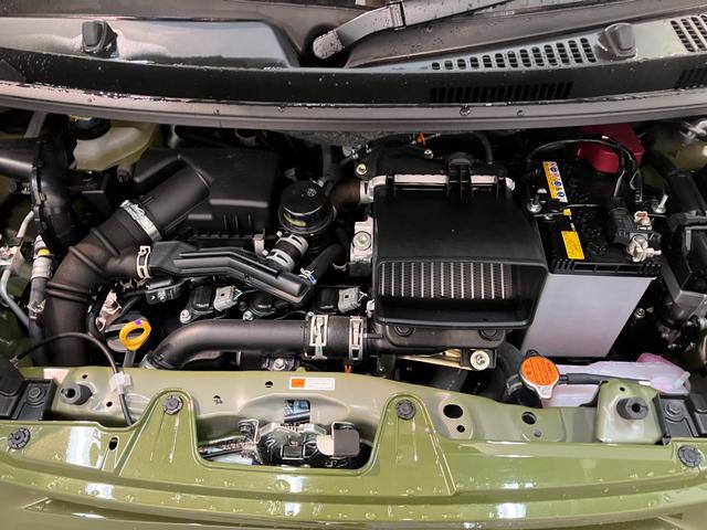 タント ファンクロスターボ　ディスプレイオーディオ　届出済未使用車　衝突被害軽減ブレーキ　コーナーセンサー　９型ディスプレイオーディオ　フルセグ　Ｂｌｕｅｔｏｏｔｈ　ＵＳＢ　バックカメラ　両側電動スライドドア　前席シートヒーター　ＬＥＤ　スマートキー　エコアイドル（9枚目）