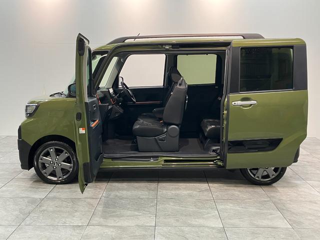 タント ファンクロスターボ　ディスプレイオーディオ　届出済未使用車　衝突被害軽減ブレーキ　コーナーセンサー　９型ディスプレイオーディオ　フルセグ　Ｂｌｕｅｔｏｏｔｈ　ＵＳＢ　バックカメラ　両側電動スライドドア　前席シートヒーター　ＬＥＤ　スマートキー　エコアイドル（23枚目）