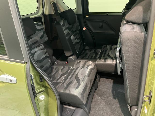 タント ファンクロスターボ　ディスプレイオーディオ　届出済未使用車　衝突被害軽減ブレーキ　コーナーセンサー　９型ディスプレイオーディオ　フルセグ　Ｂｌｕｅｔｏｏｔｈ　ＵＳＢ　バックカメラ　両側電動スライドドア　前席シートヒーター　ＬＥＤ　スマートキー　エコアイドル（42枚目）