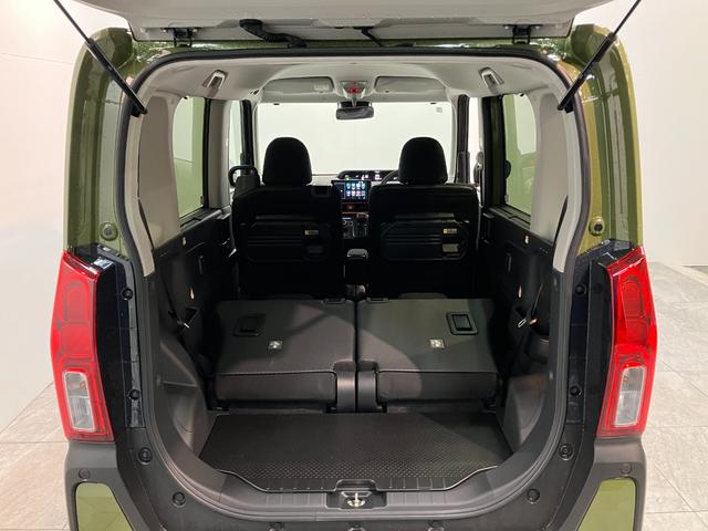 タント ファンクロスターボ　ディスプレイオーディオ　届出済未使用車　衝突被害軽減ブレーキ　コーナーセンサー　９型ディスプレイオーディオ　フルセグ　Ｂｌｕｅｔｏｏｔｈ　ＵＳＢ　バックカメラ　両側電動スライドドア　前席シートヒーター　ＬＥＤ　スマートキー　エコアイドル（45枚目）