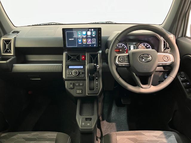 タフト Gダーククロムベンチャー 届出済未使用車 9型D.A 衝突被害軽減ブレーキ コーナーセンサー 9型ディスプレイオーディオ バックカメラ レーダークルーズコントロール 前席シートヒーター 電動パーキング オートエアコン スマートキー エコアイドル(2枚目)