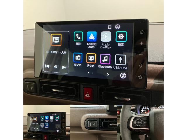 ムーヴキャンバス セオリーＧ　９型ディスプレイオーディオ　届出済未使用車　衝突被害軽減ブレーキ　コーナーセンサー　ディスプレイオーディオ　フルセグ　Ｂｌｕｅｔｏｏｔｈ　ＵＳＢ　バックカメラ　両側電動スライドドア　前席シートヒーター　電動パーキングブレーキ　ＬＥＤ（14枚目）