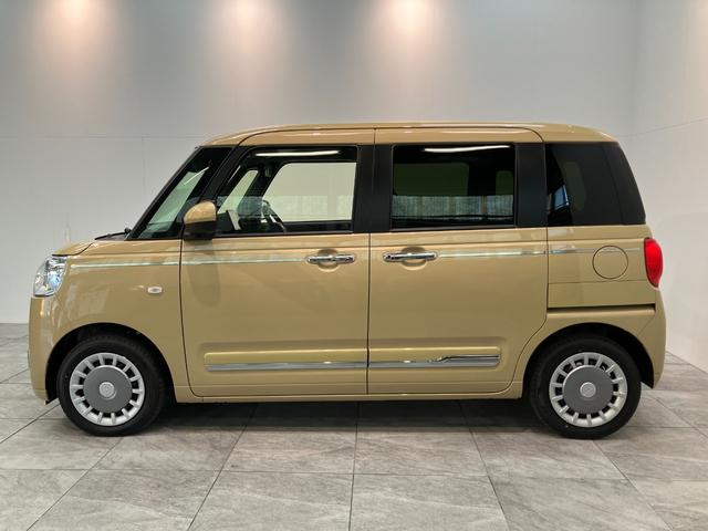 ムーヴキャンバス セオリーＧ　９型ディスプレイオーディオ　届出済未使用車　衝突被害軽減ブレーキ　コーナーセンサー　ディスプレイオーディオ　フルセグ　Ｂｌｕｅｔｏｏｔｈ　ＵＳＢ　バックカメラ　両側電動スライドドア　前席シートヒーター　電動パーキングブレーキ　ＬＥＤ（22枚目）