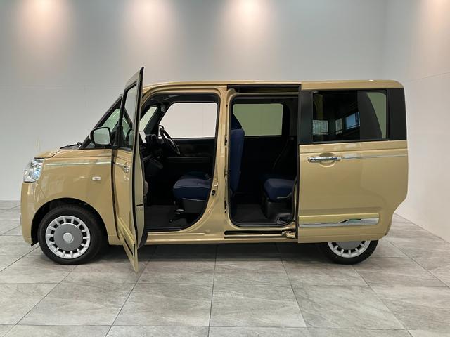 ムーヴキャンバス セオリーＧ　９型ディスプレイオーディオ　届出済未使用車　衝突被害軽減ブレーキ　コーナーセンサー　ディスプレイオーディオ　フルセグ　Ｂｌｕｅｔｏｏｔｈ　ＵＳＢ　バックカメラ　両側電動スライドドア　前席シートヒーター　電動パーキングブレーキ　ＬＥＤ（23枚目）