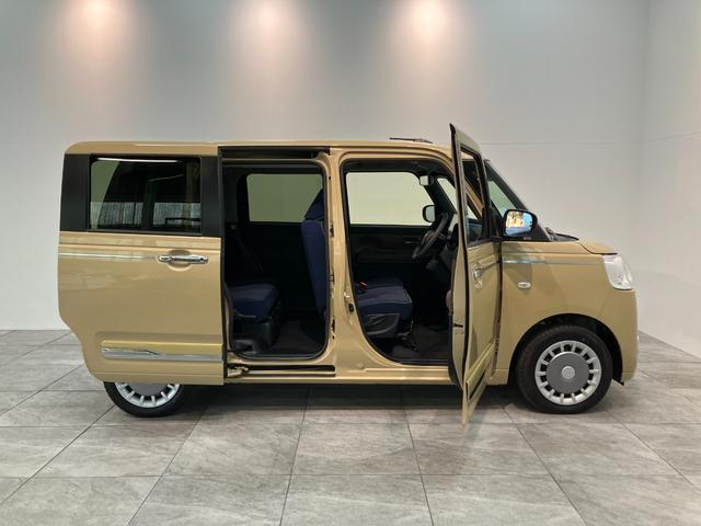 ムーヴキャンバス セオリーＧ　９型ディスプレイオーディオ　届出済未使用車　衝突被害軽減ブレーキ　コーナーセンサー　ディスプレイオーディオ　フルセグ　Ｂｌｕｅｔｏｏｔｈ　ＵＳＢ　バックカメラ　両側電動スライドドア　前席シートヒーター　電動パーキングブレーキ　ＬＥＤ（25枚目）