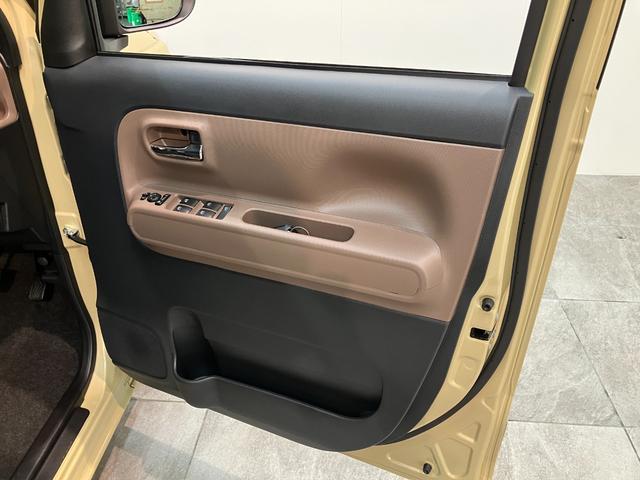 ムーヴキャンバス セオリーＧ　９型ディスプレイオーディオ　届出済未使用車　衝突被害軽減ブレーキ　コーナーセンサー　ディスプレイオーディオ　フルセグ　Ｂｌｕｅｔｏｏｔｈ　ＵＳＢ　バックカメラ　両側電動スライドドア　前席シートヒーター　電動パーキングブレーキ　ＬＥＤ（28枚目）