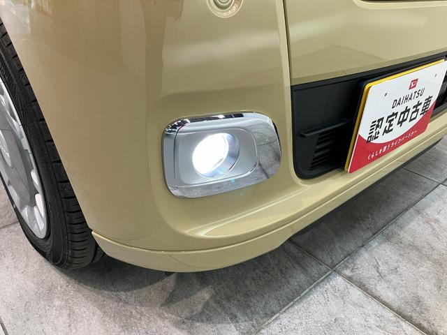 ムーヴキャンバス セオリーＧ　９型ディスプレイオーディオ　届出済未使用車　衝突被害軽減ブレーキ　コーナーセンサー　ディスプレイオーディオ　フルセグ　Ｂｌｕｅｔｏｏｔｈ　ＵＳＢ　バックカメラ　両側電動スライドドア　前席シートヒーター　電動パーキングブレーキ　ＬＥＤ（34枚目）