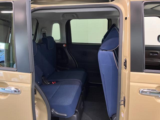 ムーヴキャンバス セオリーＧ　９型ディスプレイオーディオ　届出済未使用車　衝突被害軽減ブレーキ　コーナーセンサー　ディスプレイオーディオ　フルセグ　Ｂｌｕｅｔｏｏｔｈ　ＵＳＢ　バックカメラ　両側電動スライドドア　前席シートヒーター　電動パーキングブレーキ　ＬＥＤ（41枚目）