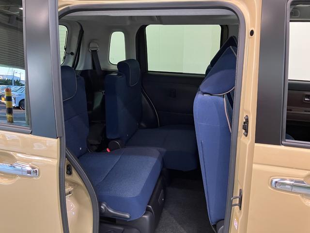 ムーヴキャンバス セオリーＧ　９型ディスプレイオーディオ　届出済未使用車　衝突被害軽減ブレーキ　コーナーセンサー　ディスプレイオーディオ　フルセグ　Ｂｌｕｅｔｏｏｔｈ　ＵＳＢ　バックカメラ　両側電動スライドドア　前席シートヒーター　電動パーキングブレーキ　ＬＥＤ（42枚目）