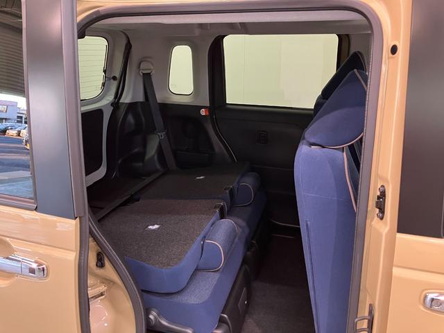 ムーヴキャンバス セオリーＧ　９型ディスプレイオーディオ　届出済未使用車　衝突被害軽減ブレーキ　コーナーセンサー　ディスプレイオーディオ　フルセグ　Ｂｌｕｅｔｏｏｔｈ　ＵＳＢ　バックカメラ　両側電動スライドドア　前席シートヒーター　電動パーキングブレーキ　ＬＥＤ（44枚目）