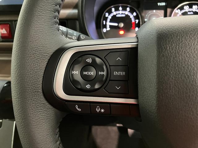 ムーヴキャンバス セオリーＧ　９型ディスプレイオーディオ　届出済未使用車　衝突被害軽減ブレーキ　コーナーセンサー　ディスプレイオーディオ　フルセグ　Ｂｌｕｅｔｏｏｔｈ　ＵＳＢ　バックカメラ　両側電動スライドドア　前席シートヒーター　電動パーキングブレーキ　ＬＥＤ（59枚目）