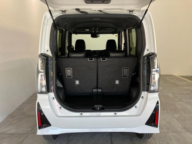 タント カスタムＸ　ＣＤステレオ　コーナーセンサー　シートヒーター　衝突被害軽減ブレーキ　コーナーセンサー　バックカメラ（ナビ装着時用）　両側電動スライドドア　前席シートヒーター　電動パーキングブレーキ　ＬＥＤ　オートライト　オートエアコン　スマートキー　エコアイドル（7枚目）