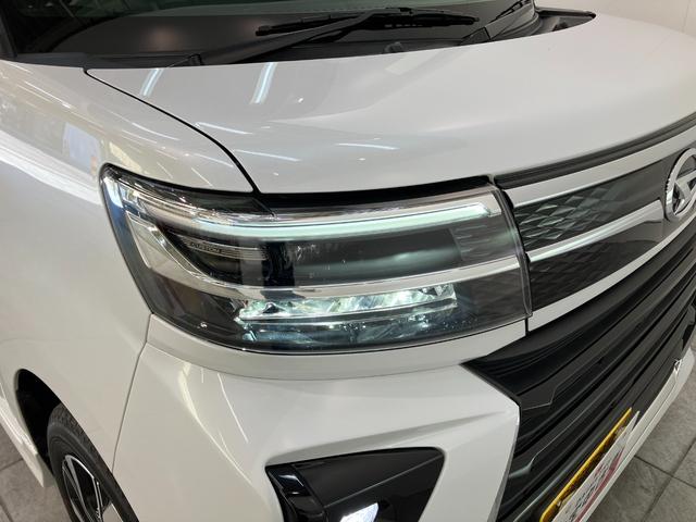 タント カスタムＸ　ＣＤステレオ　コーナーセンサー　シートヒーター　衝突被害軽減ブレーキ　コーナーセンサー　バックカメラ（ナビ装着時用）　両側電動スライドドア　前席シートヒーター　電動パーキングブレーキ　ＬＥＤ　オートライト　オートエアコン　スマートキー　エコアイドル（12枚目）