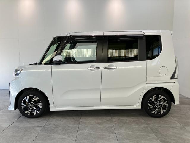 タント カスタムＸ　ＣＤステレオ　コーナーセンサー　シートヒーター　衝突被害軽減ブレーキ　コーナーセンサー　バックカメラ（ナビ装着時用）　両側電動スライドドア　前席シートヒーター　電動パーキングブレーキ　ＬＥＤ　オートライト　オートエアコン　スマートキー　エコアイドル（22枚目）