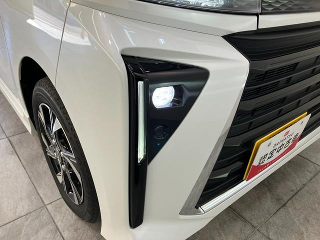 タント カスタムＸ　ＣＤステレオ　コーナーセンサー　シートヒーター　衝突被害軽減ブレーキ　コーナーセンサー　バックカメラ（ナビ装着時用）　両側電動スライドドア　前席シートヒーター　電動パーキングブレーキ　ＬＥＤ　オートライト　オートエアコン　スマートキー　エコアイドル（34枚目）