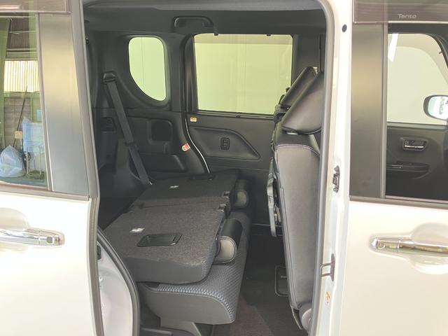 タント カスタムＸ　ＣＤステレオ　コーナーセンサー　シートヒーター　衝突被害軽減ブレーキ　コーナーセンサー　バックカメラ（ナビ装着時用）　両側電動スライドドア　前席シートヒーター　電動パーキングブレーキ　ＬＥＤ　オートライト　オートエアコン　スマートキー　エコアイドル（43枚目）