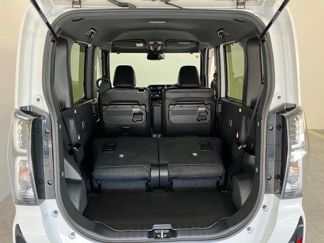 タント カスタムＸ　ＣＤステレオ　コーナーセンサー　シートヒーター　衝突被害軽減ブレーキ　コーナーセンサー　バックカメラ（ナビ装着時用）　両側電動スライドドア　前席シートヒーター　電動パーキングブレーキ　ＬＥＤ　オートライト　オートエアコン　スマートキー　エコアイドル（45枚目）