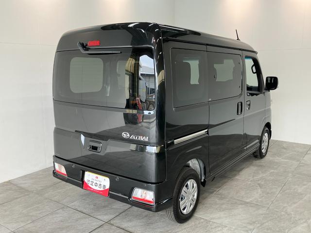 アトレー ＲＳ　４ＷＤ　クルコン　両側電動スライドドア　届出済未使用車　衝突被害軽減ブレーキ　コーナーセンサー　４ＷＤ　ターボ　バックカメラ（ナビ装着時用）　両側電動スライドドア　ＬＥＤ　オートライト　レーダクルーズコントロール　オートエアコン　スマートキー　エコアイドル（3枚目）