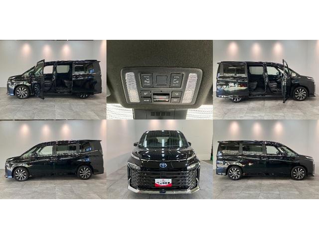 ヴォクシー ハイブリッドＳ－Ｚ　１０型ナビ　レーダークルコン　Ｂカメラ　トヨタセーフティセンス　コーナーセンサー　１０型フルセグナビ　バックカメラ　ドラレコ　Ｂｌｕｅｔｏｏｔｈ　ＵＳＢ　ＥＴＣ　レーダークルコン　シートヒーター　両側パワスラ　デュアルエアコン　ＬＥＤ（8枚目）