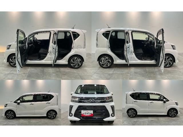 ムーヴ カスタムRSハイパーリミテッドSA3 ナビ パノラマカメラ 衝突被害軽減ブレーキ フルセグナビ パノラマカメラ DVD再生 Bluetooth USB 前後ドラレコ 運転席シートヒーター LED オートライト オートエアコン スマートキー エコアイドル(8枚目)