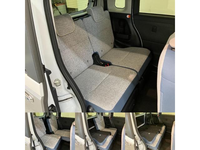 ムーヴキャンバス ストライプスＧターボ　９型ディスプレイオーディオ　クルコン　衝突被害軽減ブレーキ　コーナーセンサー　９型ディスプレイオーディオ　フルセグ　Ｂｌｕｅｔｏｏｔｈ　ＵＳＢ　バックカメラ　両側電動スライドドア　シートヒーター　電動パーキングブレーキ　レーダークルコン（6枚目）