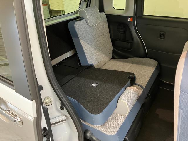 ムーヴキャンバス ストライプスＧターボ　９型ディスプレイオーディオ　クルコン　衝突被害軽減ブレーキ　コーナーセンサー　９型ディスプレイオーディオ　フルセグ　Ｂｌｕｅｔｏｏｔｈ　ＵＳＢ　バックカメラ　両側電動スライドドア　シートヒーター　電動パーキングブレーキ　レーダークルコン（43枚目）