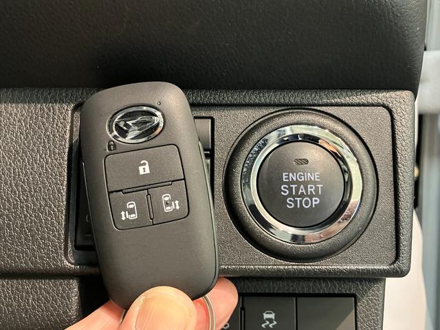 ムーヴキャンバス ストライプスＧターボ　９型ディスプレイオーディオ　クルコン　衝突被害軽減ブレーキ　コーナーセンサー　９型ディスプレイオーディオ　フルセグ　Ｂｌｕｅｔｏｏｔｈ　ＵＳＢ　バックカメラ　両側電動スライドドア　シートヒーター　電動パーキングブレーキ　レーダークルコン（49枚目）