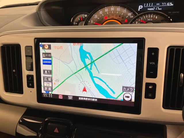 ムーヴキャンバス ＧブラックアクセントＶＳ　ＳＡ３　８型フルセグナビ　Ｐカメラ　衝突被害軽減ブレーキ　８型フルセグナビ　Ｂｌｕｅｔｏｏｔｈ　ＵＳＢ　ＤＶＤ　パノラマカメラ　前後ドラレコ　ＥＴＣ　両側電動スライドドア　前席シートヒーター　ＬＥＤ　オートエアコン　タイヤ４本新品交換済（14枚目）