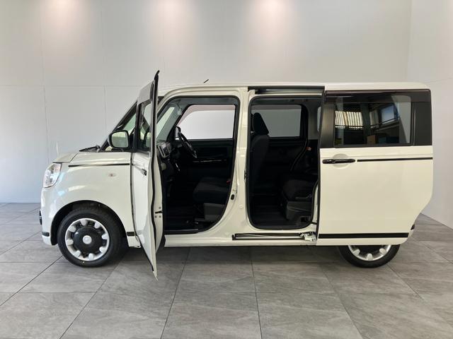 ムーヴキャンバス ＧブラックアクセントＶＳ　ＳＡ３　８型フルセグナビ　Ｐカメラ　衝突被害軽減ブレーキ　８型フルセグナビ　Ｂｌｕｅｔｏｏｔｈ　ＵＳＢ　ＤＶＤ　パノラマカメラ　前後ドラレコ　ＥＴＣ　両側電動スライドドア　前席シートヒーター　ＬＥＤ　オートエアコン　タイヤ４本新品交換済（23枚目）