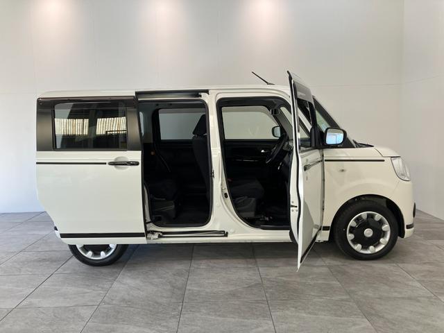 ムーヴキャンバス ＧブラックアクセントＶＳ　ＳＡ３　８型フルセグナビ　Ｐカメラ　衝突被害軽減ブレーキ　８型フルセグナビ　Ｂｌｕｅｔｏｏｔｈ　ＵＳＢ　ＤＶＤ　パノラマカメラ　前後ドラレコ　ＥＴＣ　両側電動スライドドア　前席シートヒーター　ＬＥＤ　オートエアコン　タイヤ４本新品交換済（25枚目）