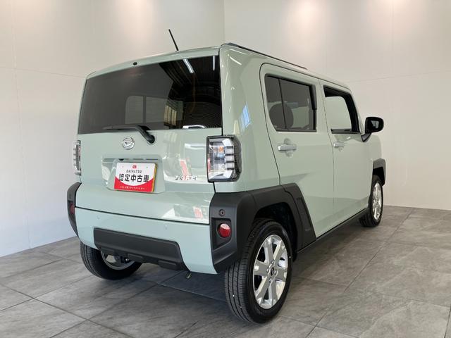 タフト Ｇ　９型ディスプレイオーディオ　レーダクルーズコントロール　衝突被害軽減ブレーキ　コーナーセンサー　９型ディスプレイオーディオ　フルセグ　バックカメラ　Ｂｌｕｅｔｏｏｔｈ　ＵＳＢ　前席シートヒーター　ＬＥＤ　オートライト　レーダークルコン　オートエアコン（3枚目）