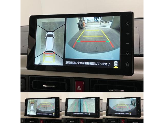 ムーヴキャンバス ストライプスG 4WD ディスプレイオーディオ 駐車支援機能 衝突被害軽減ブレーキ 9型ディスプレイオーディオ フルセグ パノラマカメラ Bluetooth USB 前後ドラレコ 両側電動スライドドア LED オートライト パーキングアシスト 前席シートヒーター(15枚目)