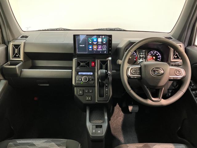 タフト Ｇターボダーククロムベンチャー　届出済未使用車　９型ＤＡ　衝突被害軽減ブレーキ　コーナーセンサー　９型ディスプレイオーディオ　フルセグ　バックカメラ　Ｂｌｕｅｔｏｏｔｈ　ＵＳＢ　前席シートヒーター　電動パーキング　ＬＥＤ　レーダークルーズコントロール（2枚目）