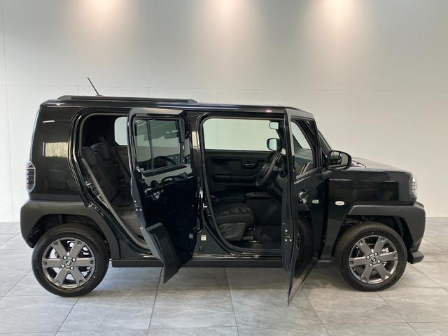 タフト Ｇターボダーククロムベンチャー　届出済未使用車　９型ＤＡ　衝突被害軽減ブレーキ　コーナーセンサー　９型ディスプレイオーディオ　フルセグ　バックカメラ　Ｂｌｕｅｔｏｏｔｈ　ＵＳＢ　前席シートヒーター　電動パーキング　ＬＥＤ　レーダークルーズコントロール（25枚目）