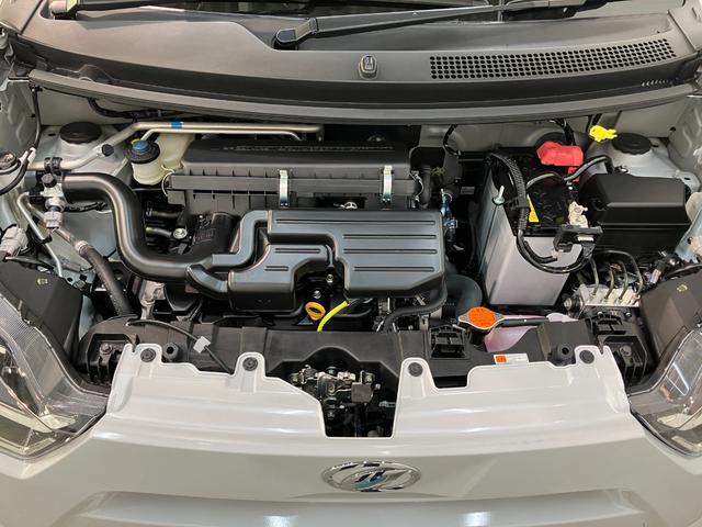 ミライース Ｘ　ＳＡ３　ＬＥＤ　キーレス　届出済未使用車　衝突被害軽減ブレーキ　スマアシ３　コーナーセンサー　バックカメラ（ナビ装着時用）　ＬＥＤヘッドライト　オートライト　電動格納式ミラー　キーレスエントリー　エコアイドル（9枚目）