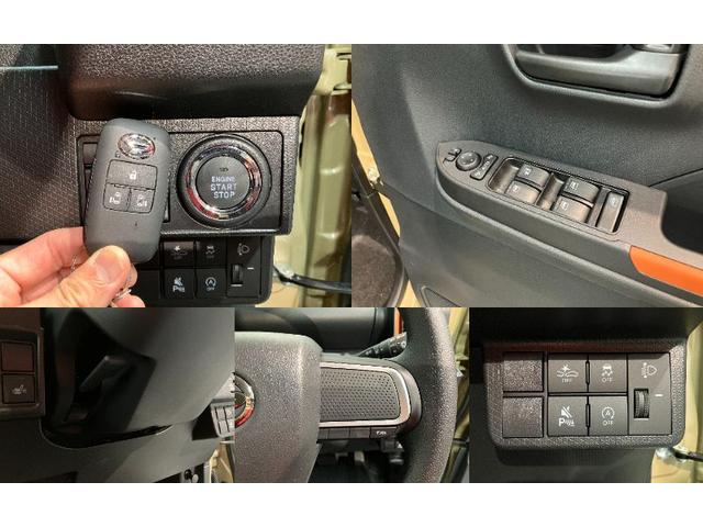 タント ファンクロス　９型ディスプレイオーディオ　届出済未使用車　衝突被害軽減ブレーキ　コーナーセンサー　９型ディスプレイオーディオ　フルセグ　Ｂｌｕｅｔｏｏｔｈ　ＵＳＢ　バックカメラ　両側電動スライドドア　前席シートヒーター　ＬＥＤ　スマートキー　エコアイドル（19枚目）