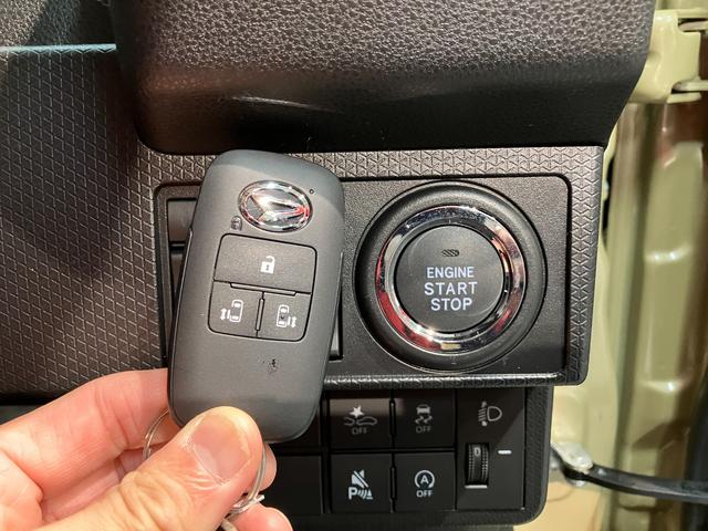 タント ファンクロス　９型ディスプレイオーディオ　届出済未使用車　衝突被害軽減ブレーキ　コーナーセンサー　９型ディスプレイオーディオ　フルセグ　Ｂｌｕｅｔｏｏｔｈ　ＵＳＢ　バックカメラ　両側電動スライドドア　前席シートヒーター　ＬＥＤ　スマートキー　エコアイドル（44枚目）