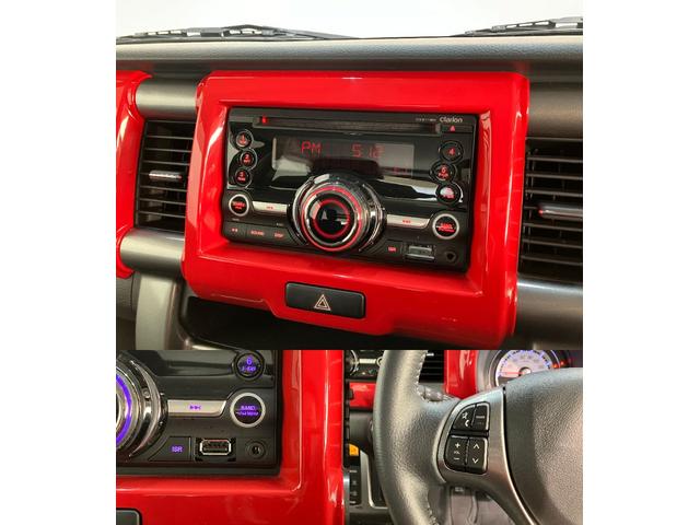 ハスラー Ｊスタイル　ＣＤステレオ　スマートキー　シートヒーター　衝突被害軽減ブレーキ　ＣＤステレオ　オートエアコン　ＨＩＤヘッドランプ　オートライト　前席シートヒーター　スマートキー　電動格納式ミラー　エコアイドル　タイヤ４本新品交換済み（13枚目）