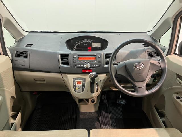 ムーヴ Ｘ　ＣＤステレオ　スマートキー　オートエアコン　エコアイドル　ＣＤステレオ　オートエアコン　マニュアルレベリング　スマートキー　電動格納式ミラー　エコアイドル（2枚目）