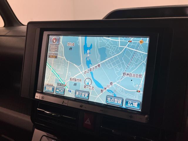 タント カスタムＲＳ　８型フルセグナビ　バックカメラ　車検整備付　衝突被害軽減ブレーキ　コーナーセンサー　ターボ　８型フルセグナビ　Ｂｌｕｅｔｏｏｔｈ　ＤＶＤ再生　ＵＳＢ　バックカメラ　ＴＶコントロール　両側電動スライドドア　前席シートヒーター　ＬＥＤ　クルコン（13枚目）