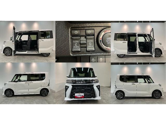 タント カスタムＲＳ　９型ディスプレイオーディオ　届出済未使用車　衝突被害軽減ブレーキ　コーナーセンサー　９型ディスプレイオーディオ　フルセグ　Ｂｌｕｅｔｏｏｔｈ　ＵＳＢ　バックカメラ　両側電動スライドドア　前席シートヒーター　ＬＥＤ　スマートキー　電動パーキング（8枚目）