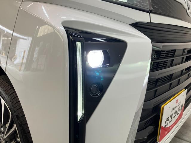 タント カスタムＲＳ　９型ディスプレイオーディオ　届出済未使用車　衝突被害軽減ブレーキ　コーナーセンサー　９型ディスプレイオーディオ　フルセグ　Ｂｌｕｅｔｏｏｔｈ　ＵＳＢ　バックカメラ　両側電動スライドドア　前席シートヒーター　ＬＥＤ　スマートキー　電動パーキング（32枚目）