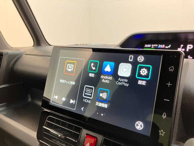 タント カスタムＲＳ　９型ディスプレイオーディオ　届出済未使用車　衝突被害軽減ブレーキ　コーナーセンサー　９型ディスプレイオーディオ　フルセグ　Ｂｌｕｅｔｏｏｔｈ　ＵＳＢ　バックカメラ　両側電動スライドドア　前席シートヒーター　ＬＥＤ　スマートキー　電動パーキング（55枚目）