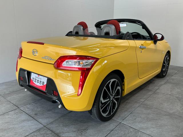 コペン ローブ ターボ CDステレオ シートヒーター LED 電動オープンルーフ CDステレオ USB シートヒーター LEDヘッドライト オートライト スマートキー オートエアコン エコアイドル エクスプレイ仕様アルミ(3枚目)