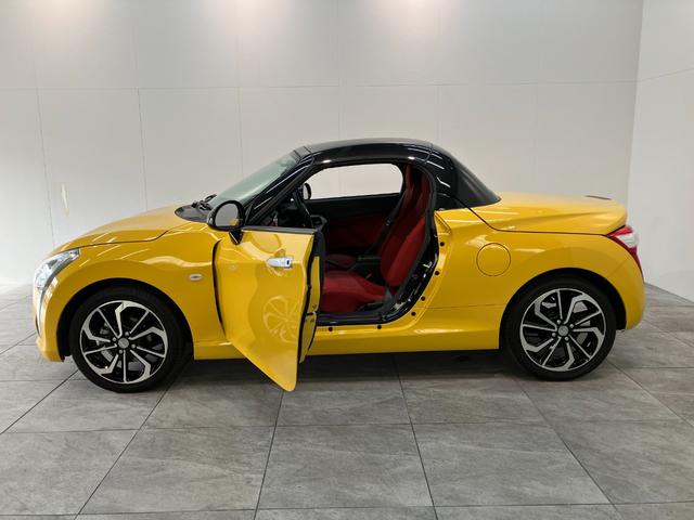 コペン ローブ ターボ CDステレオ シートヒーター LED 電動オープンルーフ CDステレオ USB シートヒーター LEDヘッドライト オートライト スマートキー オートエアコン エコアイドル エクスプレイ仕様アルミ(23枚目)