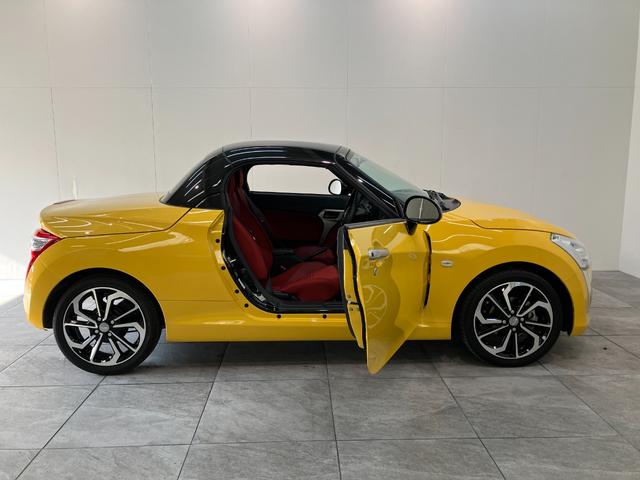 コペン ローブ ターボ CDステレオ シートヒーター LED 電動オープンルーフ CDステレオ USB シートヒーター LEDヘッドライト オートライト スマートキー オートエアコン エコアイドル エクスプレイ仕様アルミ(27枚目)