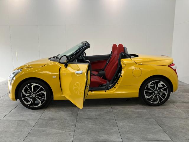 コペン ローブ ターボ CDステレオ シートヒーター LED 電動オープンルーフ CDステレオ USB シートヒーター LEDヘッドライト オートライト スマートキー オートエアコン エコアイドル エクスプレイ仕様アルミ(34枚目)