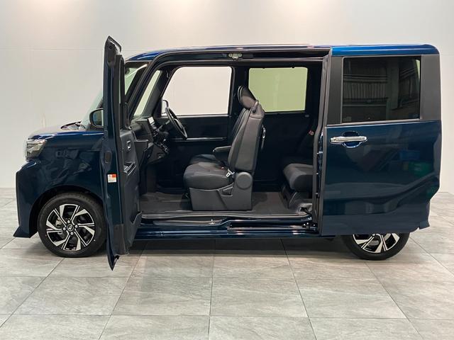 タント カスタムX 9型ディスプレイオーディオ 届出済未使用車 衝突被害軽減ブレーキ コーナーセンサー 9型ディスプレイオーディオ フルセグ Bluetooth USB バックカメラ 両側電動スライドドア 前席シートヒーター LED スマートキー エコアイドル(23枚目)