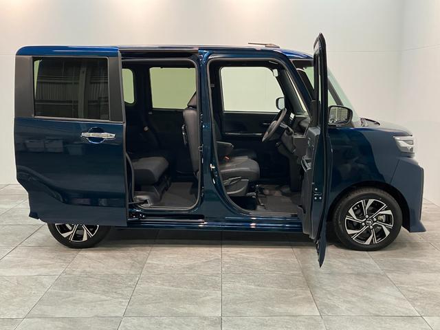 タント カスタムX 9型ディスプレイオーディオ 届出済未使用車 衝突被害軽減ブレーキ コーナーセンサー 9型ディスプレイオーディオ フルセグ Bluetooth USB バックカメラ 両側電動スライドドア 前席シートヒーター LED スマートキー エコアイドル(25枚目)